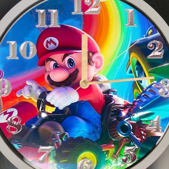 Mario wall clock - Picture 4 of 4